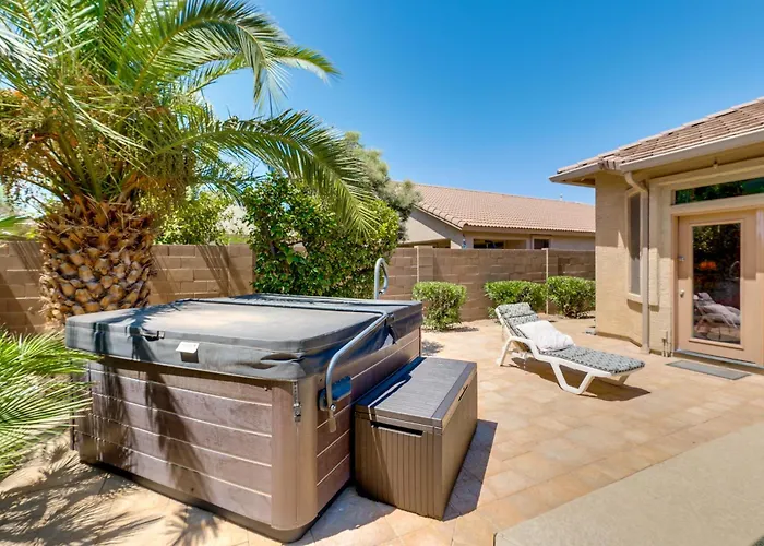 Private Hot Tub: Pet-friendly Escape! Maricopa